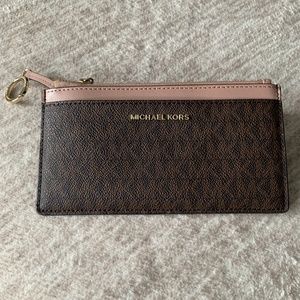 Michael Kors Logo Card Case Wallet
